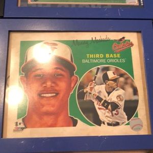 Set of 4 8x10 Manny Machado framed prints